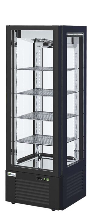 VITRINE KOEL 4 glazen zijden (CR-077-1)