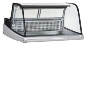 Koelvitrine OPZETKOELING voor 4 GN 1/1 bakken + 2 GN 1/4 bakken (RTW-175L)