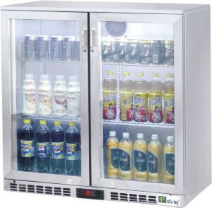 BARKOELING - 2 GLAZEN OPENSLAANDE DEUREN (C2BI)