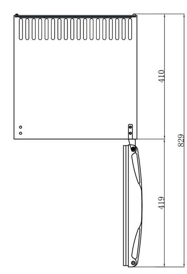 HOTEL MINIBAR - 1 VOLLE DEUR - 34 L (MB40)