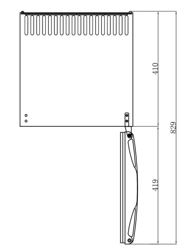 HOTEL MINIBAR - 1 VOLLE DEUR - 42 L (MB50)