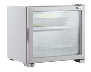 VRIESKAST met glazen deuren 49 L - Hoogte 552 mm (RTD-49L)