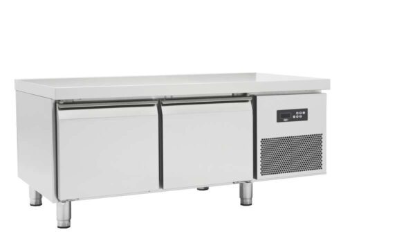 KOELWERKBANK Gekoelde basis met 2 deuren - 700-serie - 1600X700X600 mm (SBRP2P-1700)