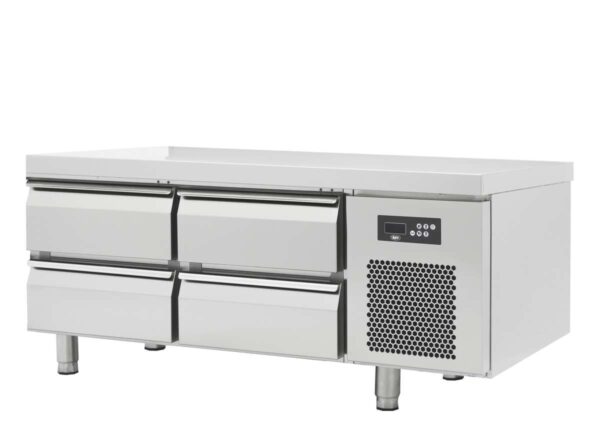 KOELWERKBANK onderbouw 4 laden - 600 serie - 1600x600x600 mm (SBRP4T-1600)