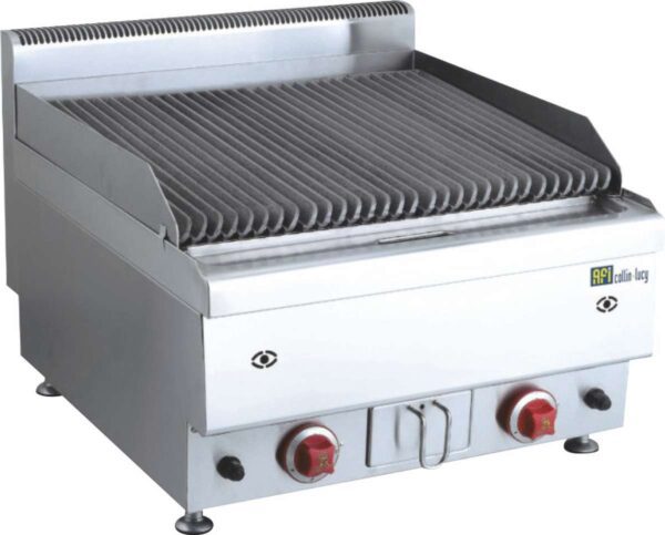 GASGRILL MET LAVASTENEN - TOP 650 ASSORTIMENT - 2 ZONES (JUS-TRH-60)