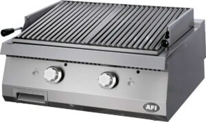 Vrijstaande gasbarbecue - op lavasteen - Serie 900 (GPL9PG80)