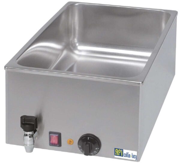 BAIN MARIE MET AFVOERKRAAN - GN 1/1 (PV11)