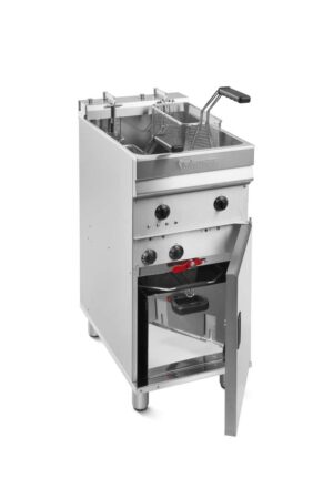 ELEKTRISCHE FRITEUSES MET MECHANISCHE BEDIENING Zeer krachtige Evo 400-reeks <ul><li> 15-18 liter </li></ul> (EVO-400ME)