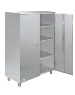 RVS KASTEN Draaideuren Verhoogd slot (AD-136-2)