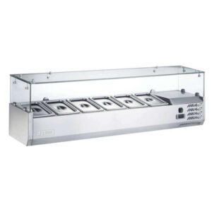 OPZETKOELING GLAS- 6 GN 1/3 - PROF 395 MM (TRIVRX1400/380)