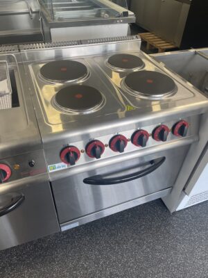 ELEKTRISCHE KOOKPLAAT OP ELEKTRISCHE OVEN - 700 RANGE - 4 PLATEN (JZH-TT-4)
