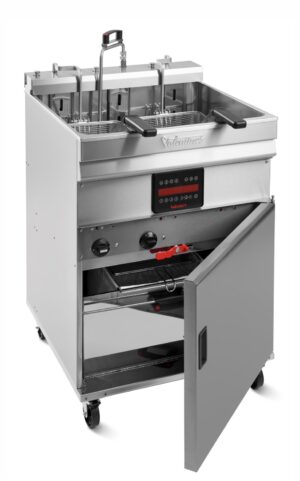 ELEKTRISCHE FRITEUSES MET LIFTSYSTEEM Zeer krachtige Evo 600-reeks <ul><li> 25-28 liter </li></ul> (EVO-600VCELP)