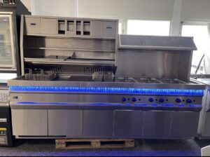 Kiremko Hoogrendement Bakwand + 6-Pits Gasfornuis