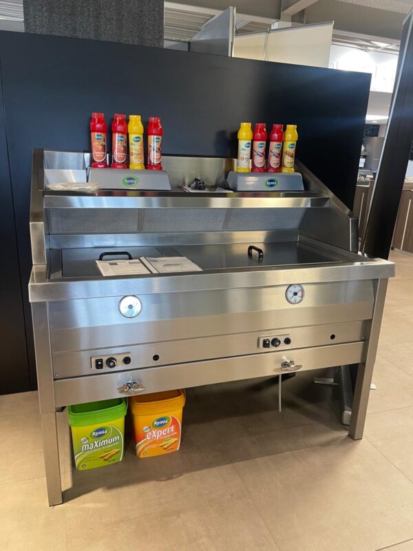 DOLPHIN VISBAKOVEN PAN-2X45 AARDGAS / PROPAAN HAKTO