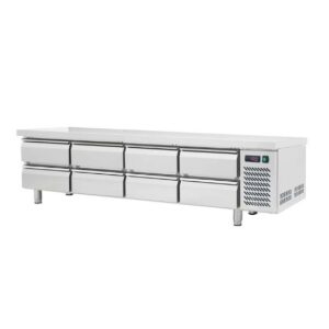 KOELWERKBANK 8 LADEN GN 1/1 - PRO-LINE (AASBP2000-8T)