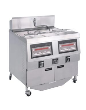 Britt-fry Professionele Gasfriteuse met Automatisch Oliefiltersysteem