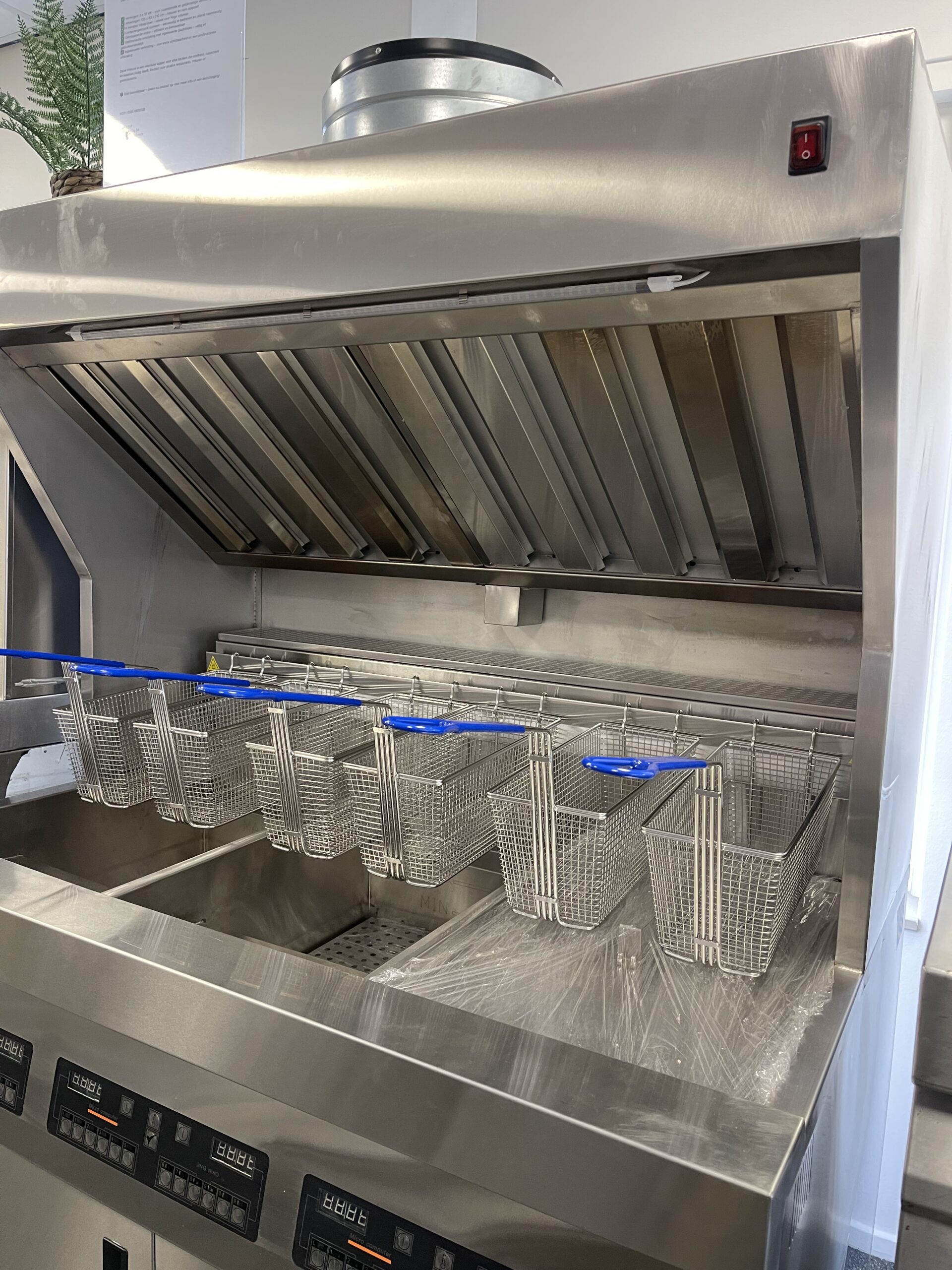 Bakwand 3 Pannen 3x18kw gas Britt-Fry