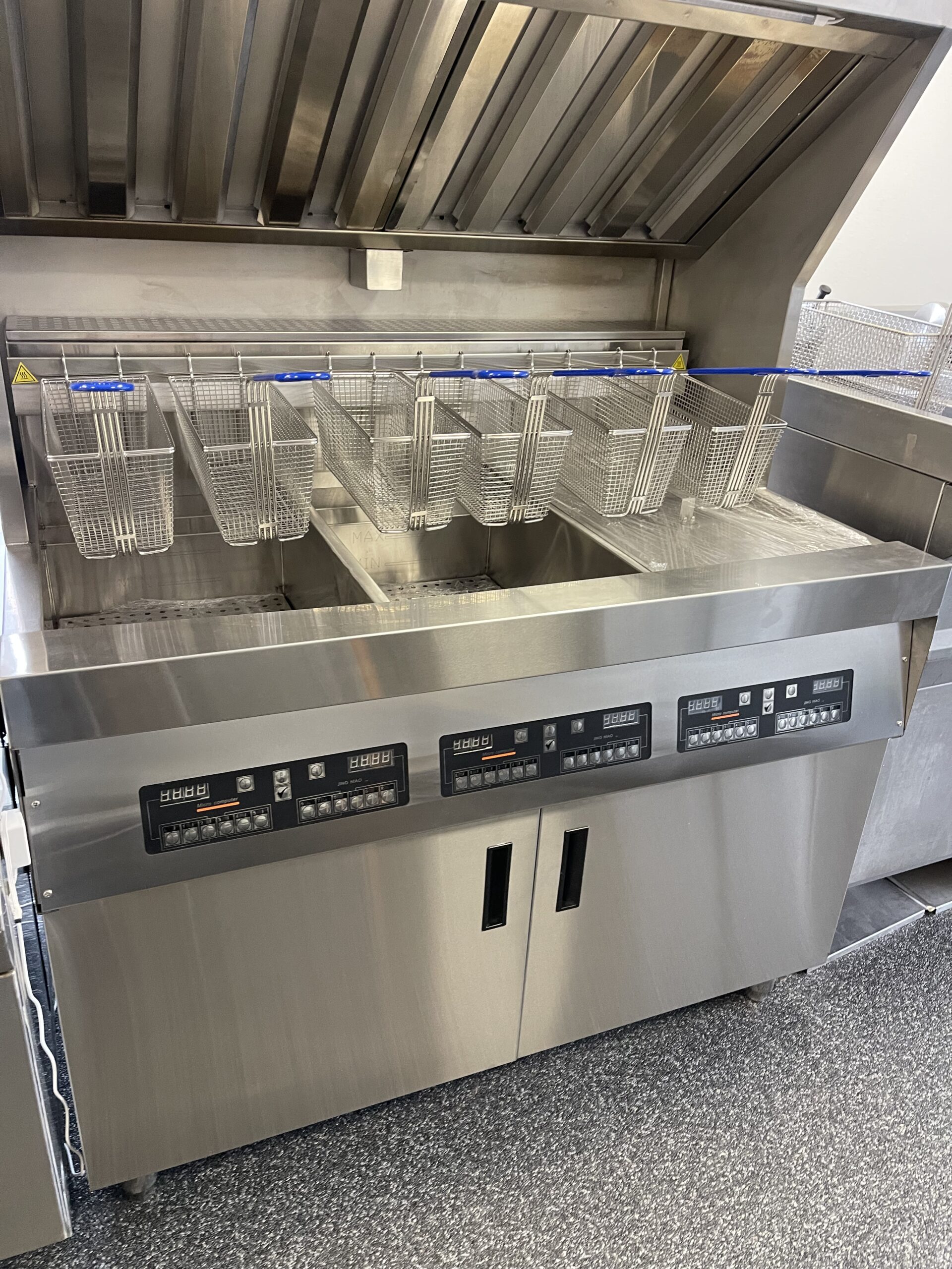 Bakwand 3 Pannen 3x18kw gas Britt-Fry