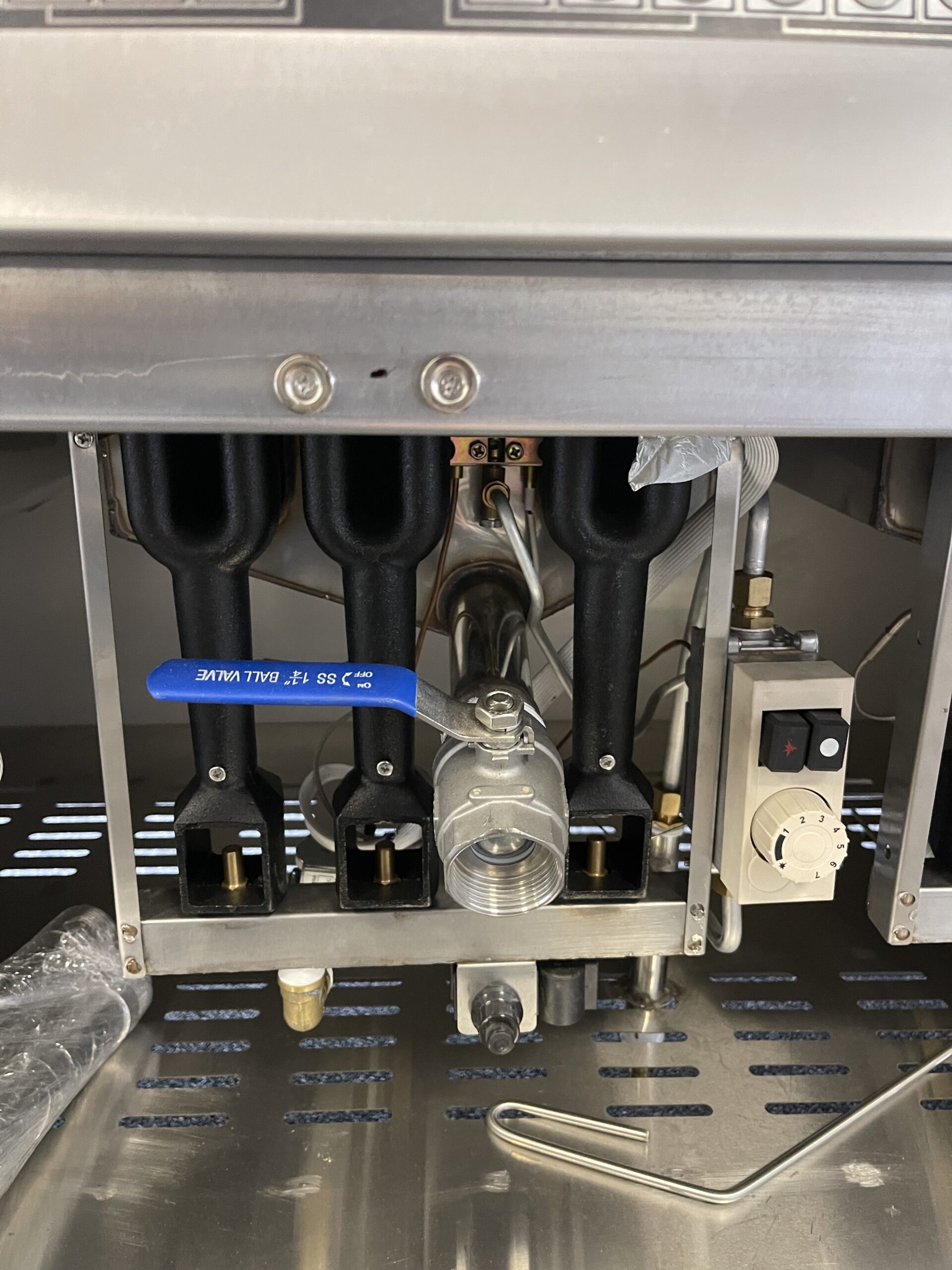 Bakwand 3 Pannen 3x18kw gas Britt-Fry