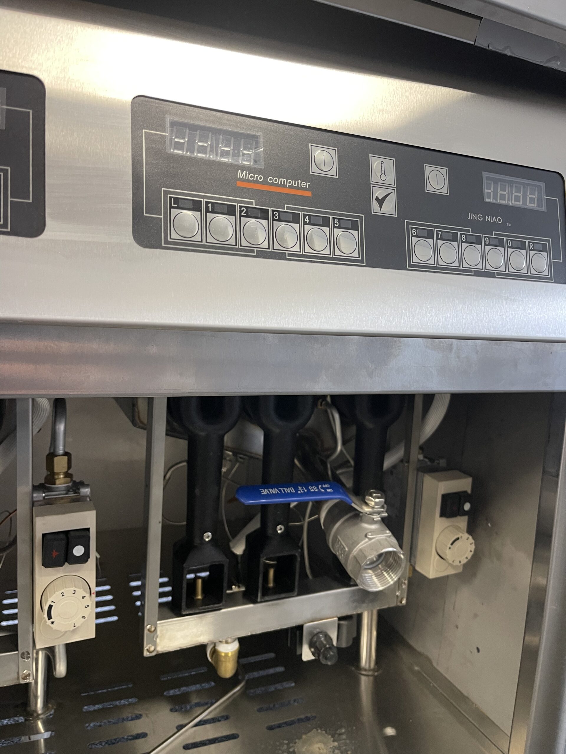 Bakwand 3 Pannen 3x18kw gas Britt-Fry