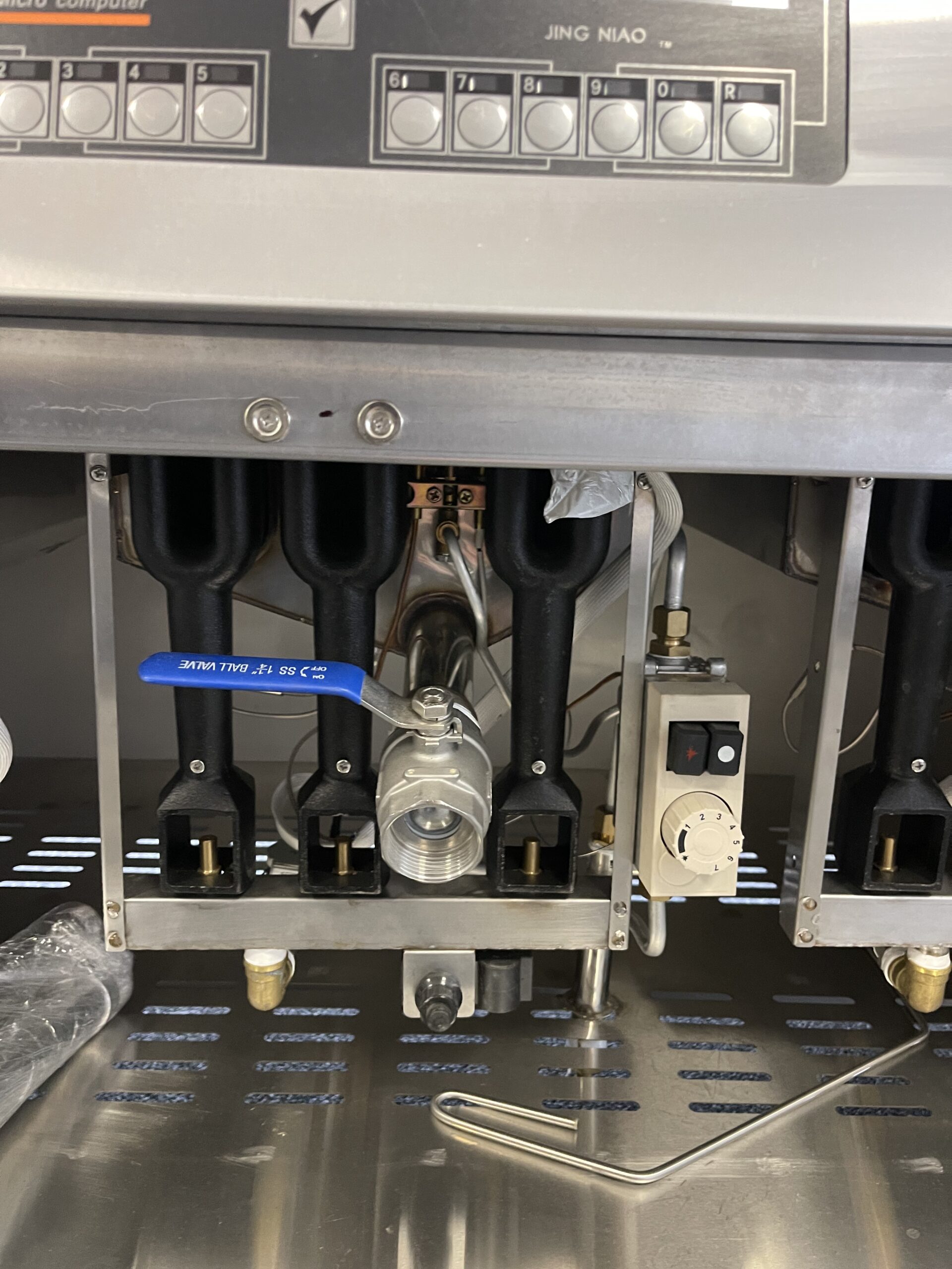 Bakwand 3 Pannen 3x18kw gas Britt-Fry