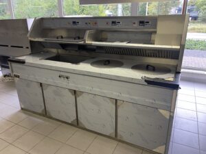 HEWIGO BAKWAND 2 ROND 1 VIERKANT HOOGRENDEMENT SHOWROOMMODEL.