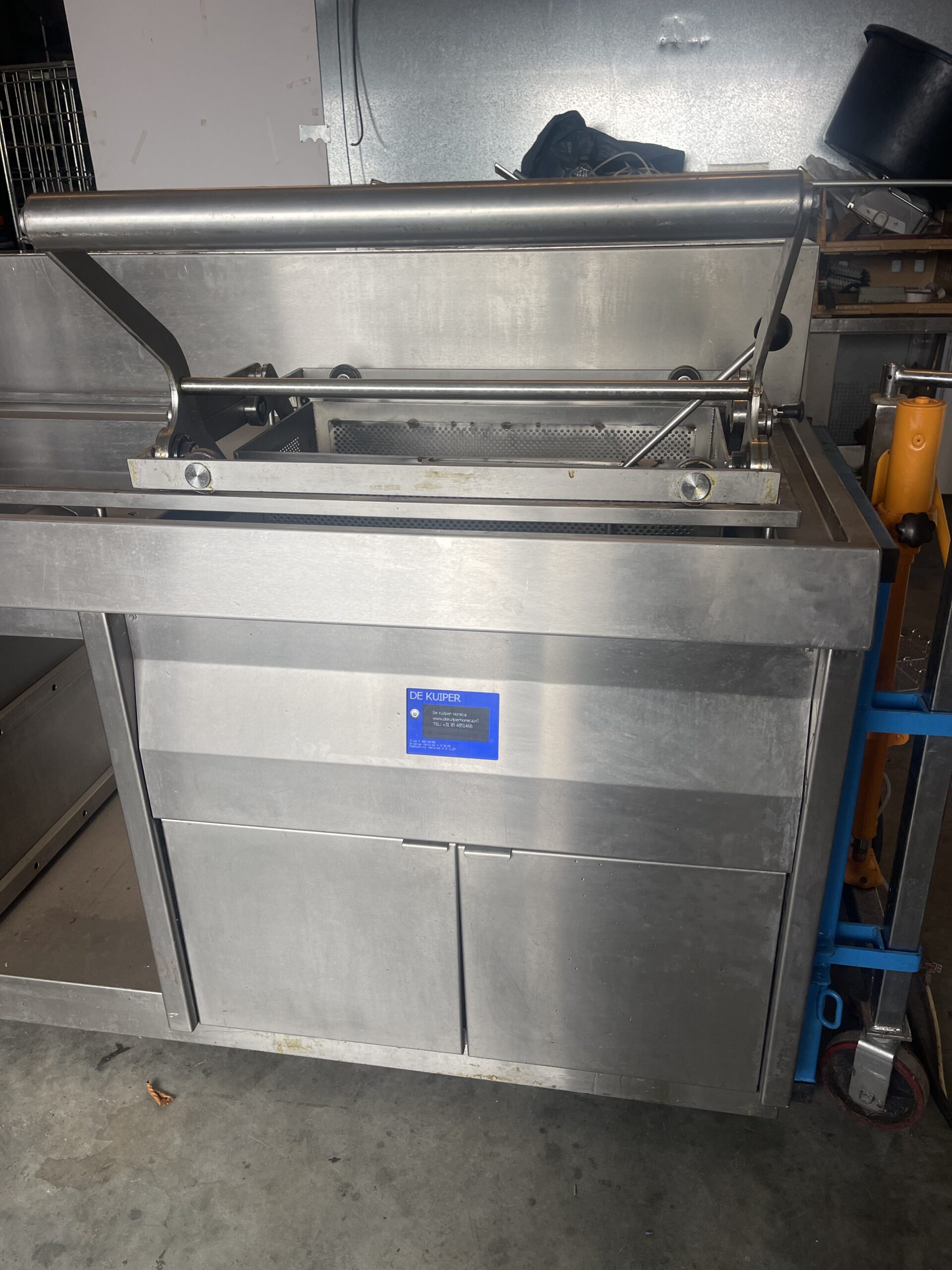 Elektrische Voorbak Friteuse 2x40 kW – De Kuiper | Bouwjaar 2021 | Met Transfersysteem