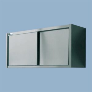 Rvs ophangkast schuifdeur