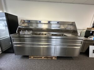 Hakto bakwand 3 rond 1 vierkant met vetpomp, frietuitschepbak.