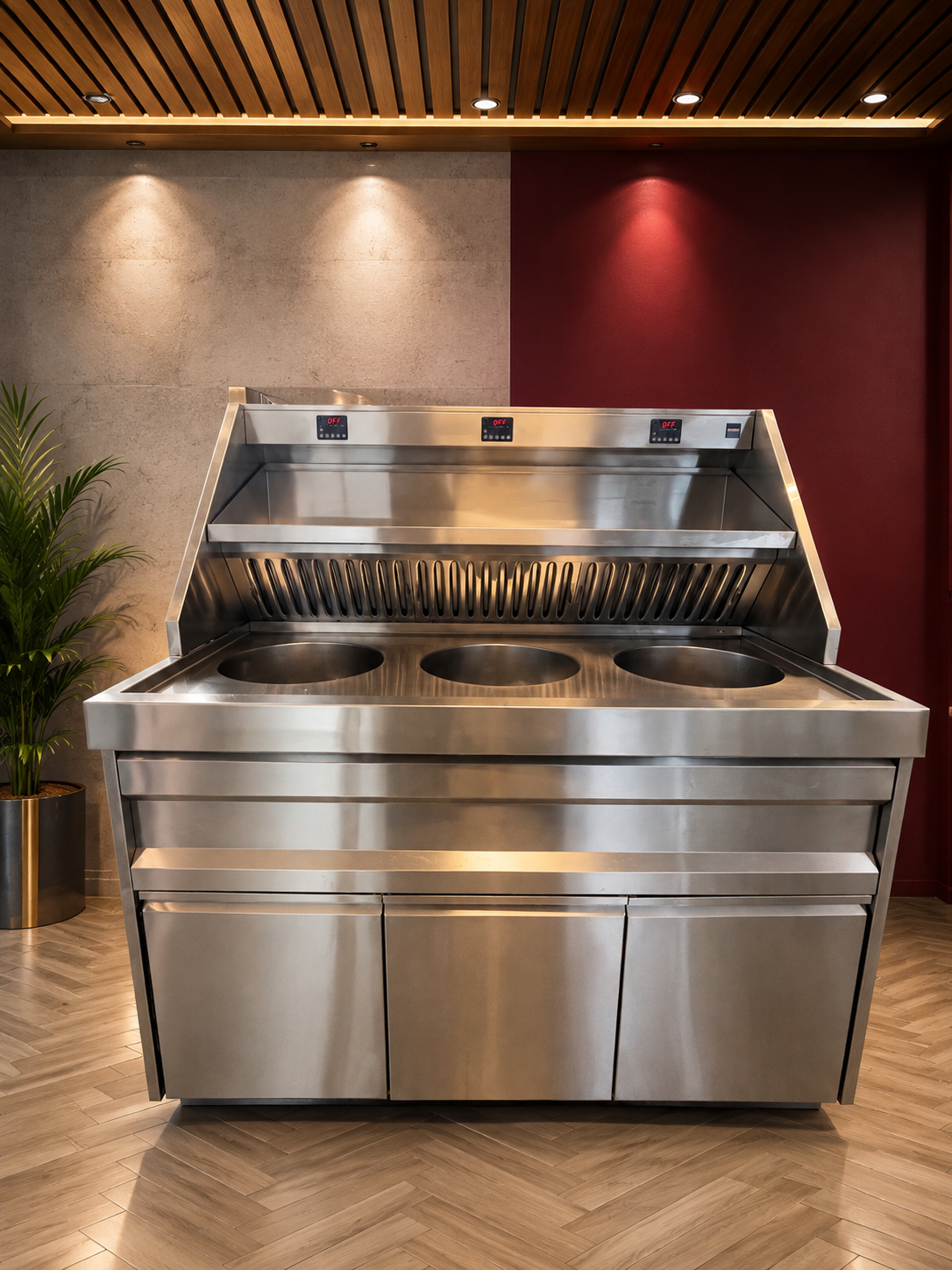 Bakwand Hakto 3 ronde ketels 54kw aardgas-propaangas
