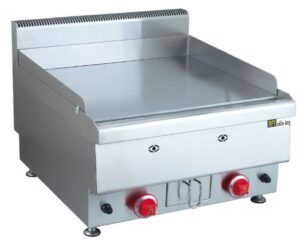 Professionele Gasbakplaat 60 cm RVS 12 kW – AFI JUS-TRG-60