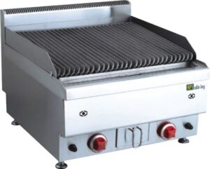 Professionele Lavasteen Grill Gas 60 cm 14,4 kW – AFI JUS-TRH-60