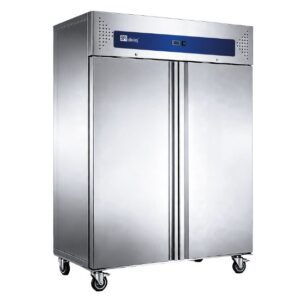 Professionele Horeca Koelkast 2 Deuren GN 2/1 – Energieklasse A – RVS – AAF14PA-EMB